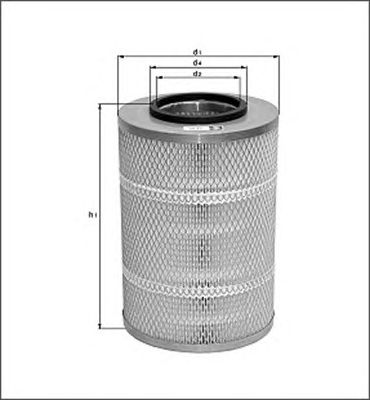 MAGNETI MARELLI 154065309190 -  Воздушный фильтр